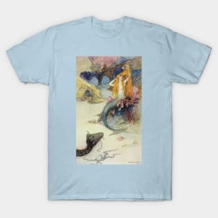 The Mermaid - Warwick Goble T-Shirt